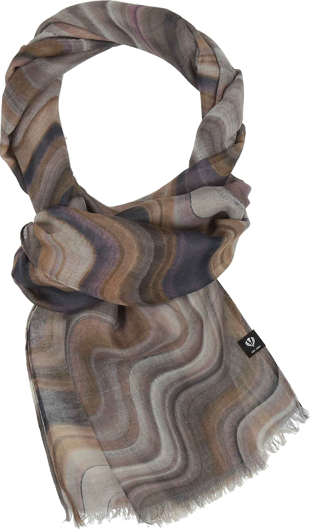 Sustainability Edition Ms. Zig Zag Recycled Scarf