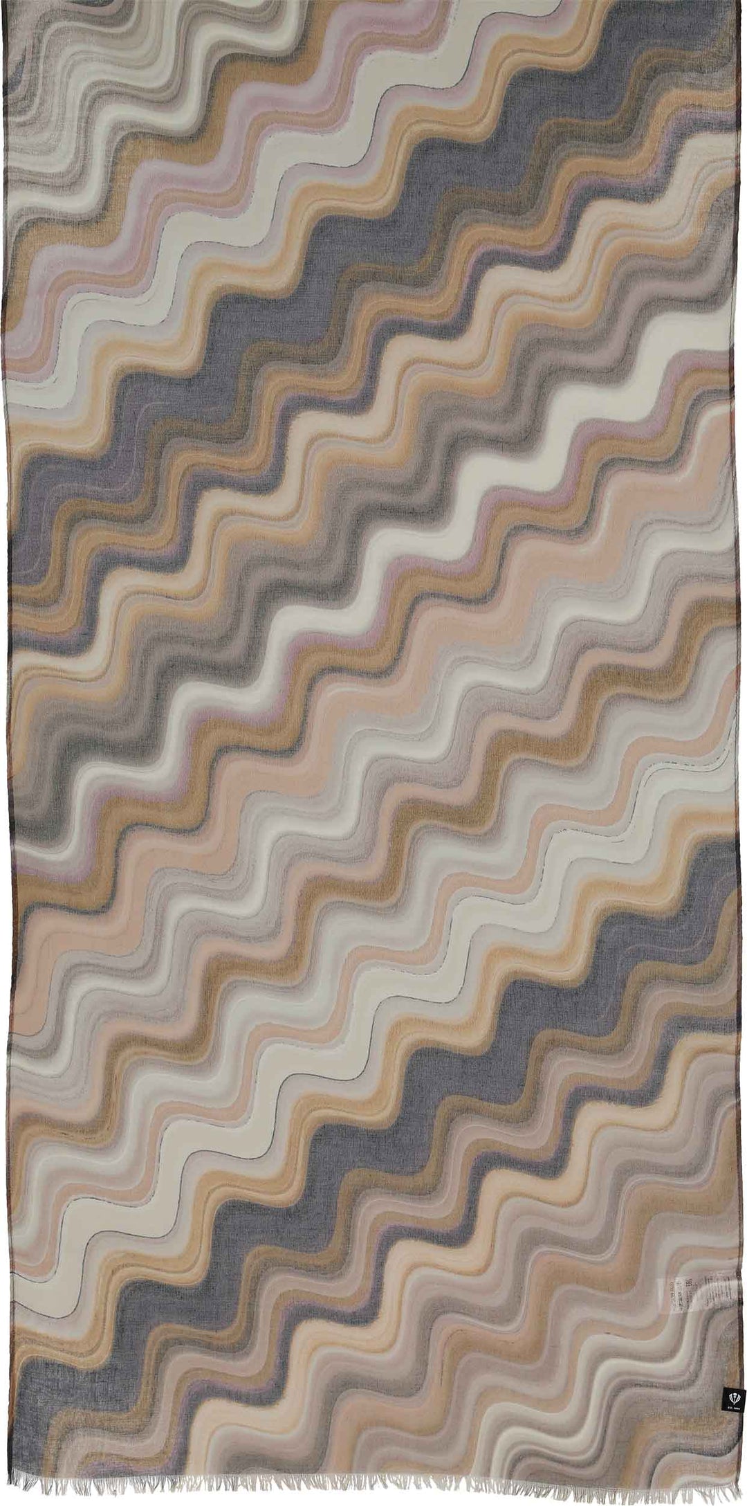 Sustainability Edition Ms. Zig Zag Recycled Scarf
