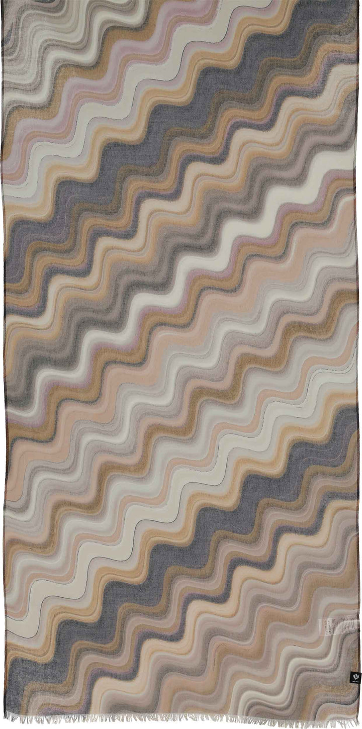 Sustainability Edition Ms. Zig Zag Recycled Scarf
