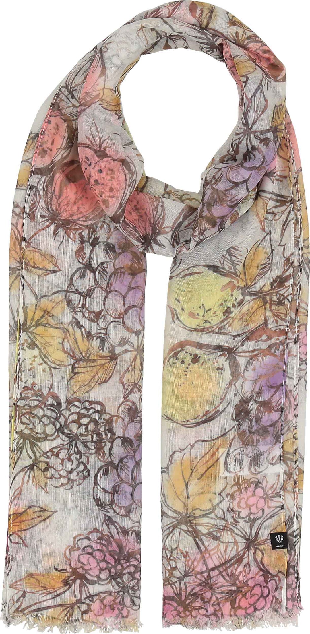 Fresh Fruits Recycled Poly Scarf