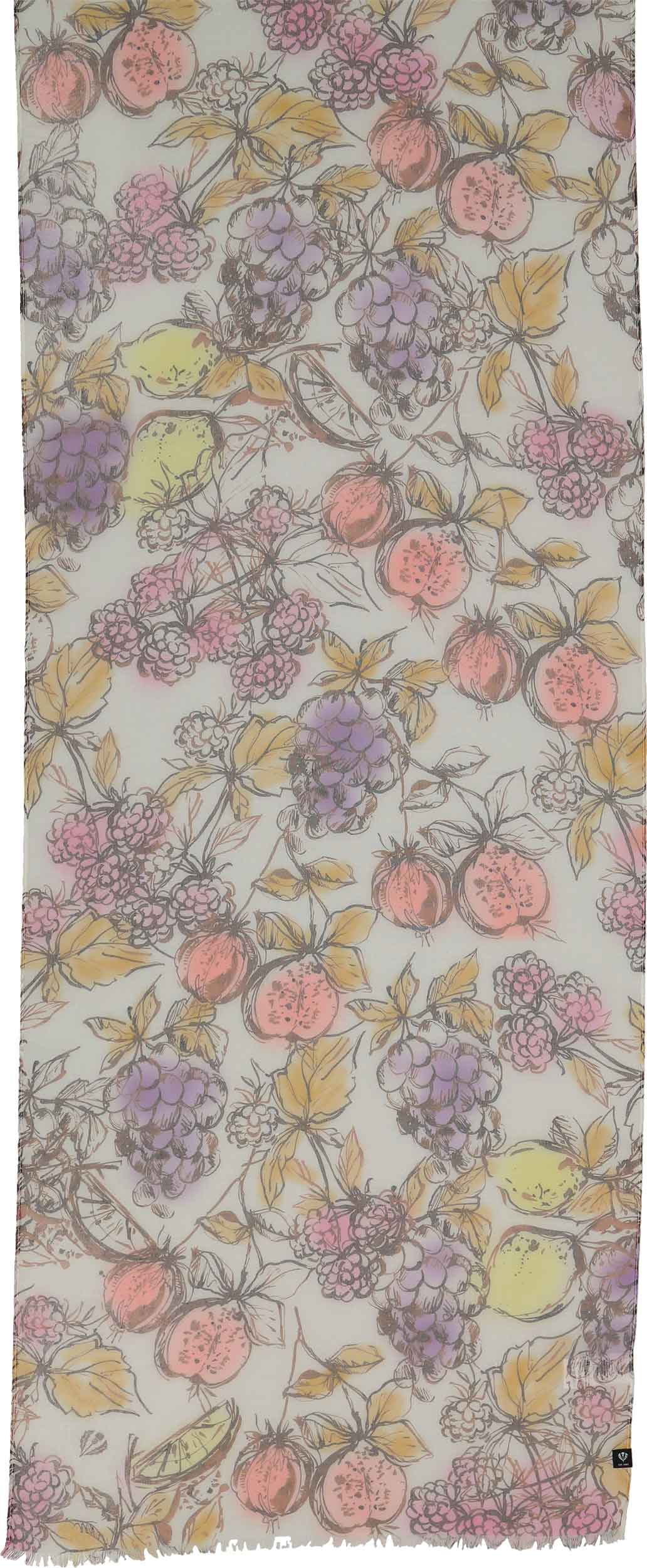 Fresh Fruits Recycled Poly Scarf