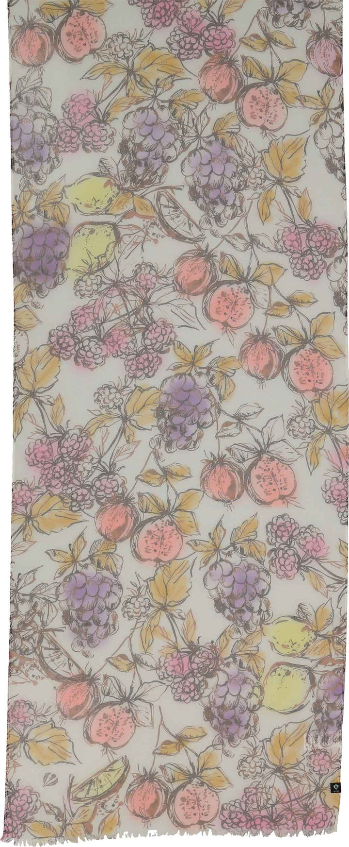 Fresh Fruits Recycled Poly Scarf