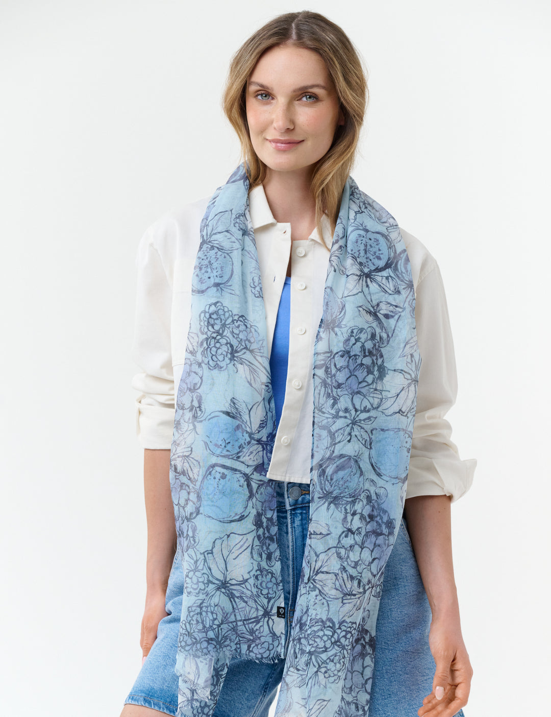 Fresh Fruits Recycled Poly Scarf