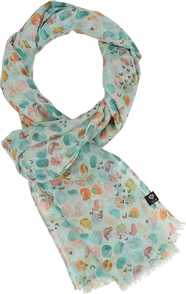 Watercolor Dots Recycled Poly Wrap