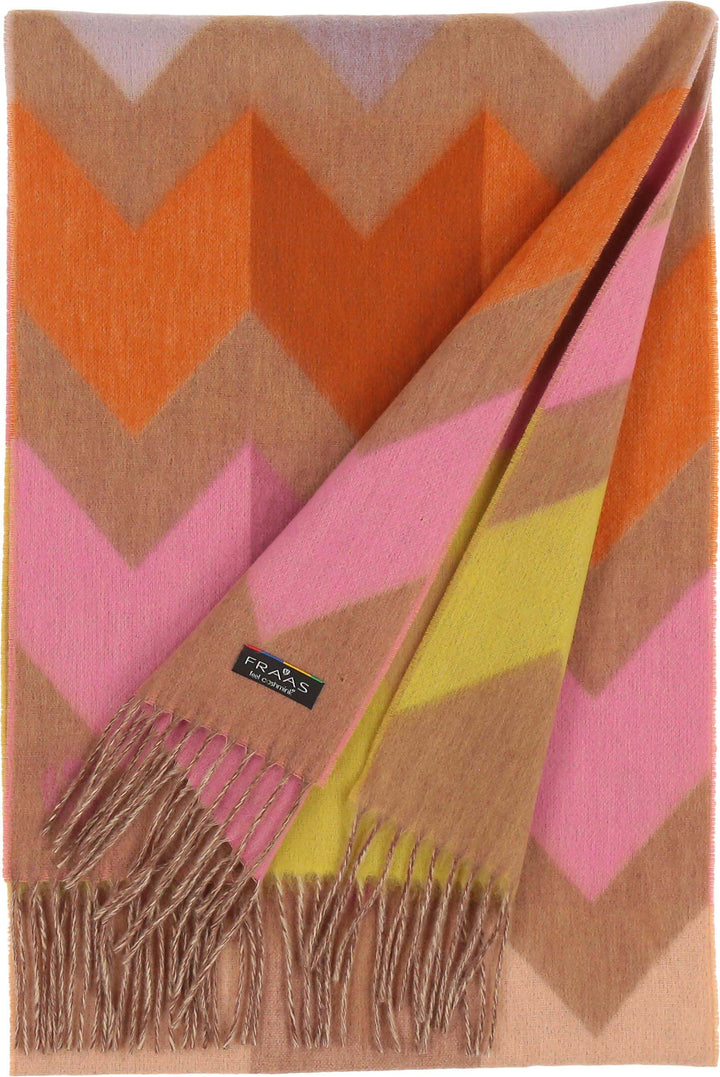 Sustainability Edition Chevron Zig Zag Recycled Scarf