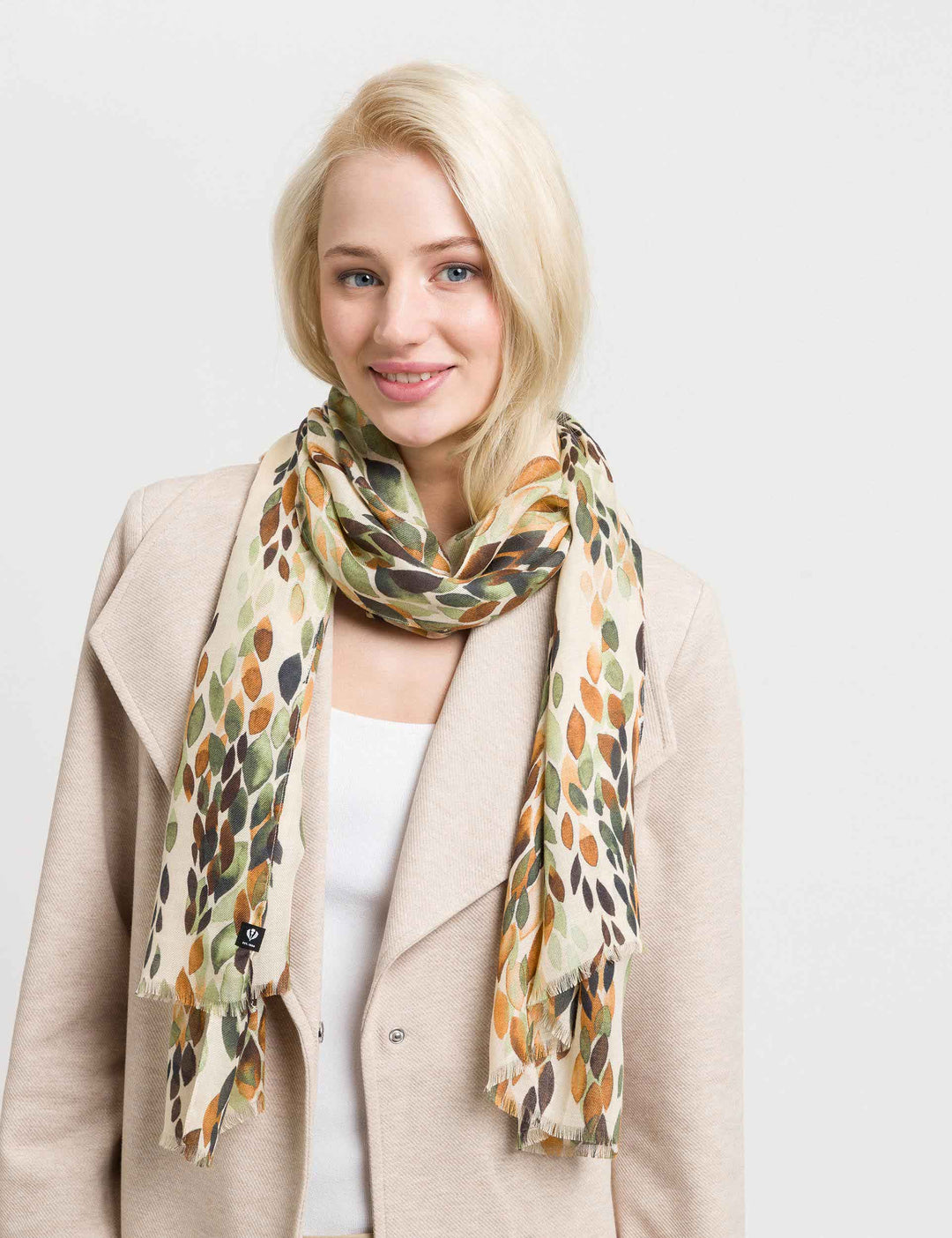 Sustainability Edition Fallen Leaves Scarf