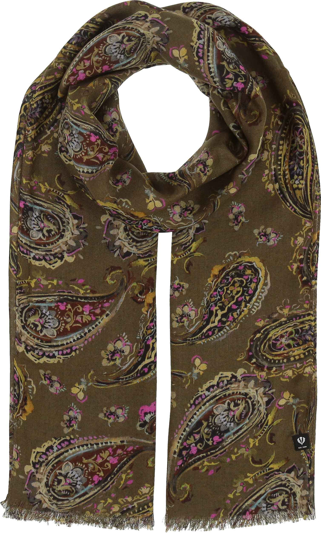 Sustainability Edition Paisley Floral Scarf
