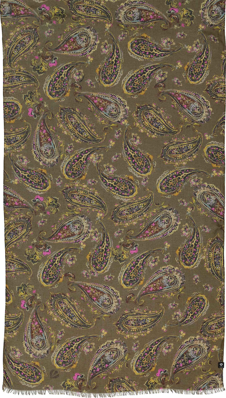Sustainability Edition Paisley Floral Scarf