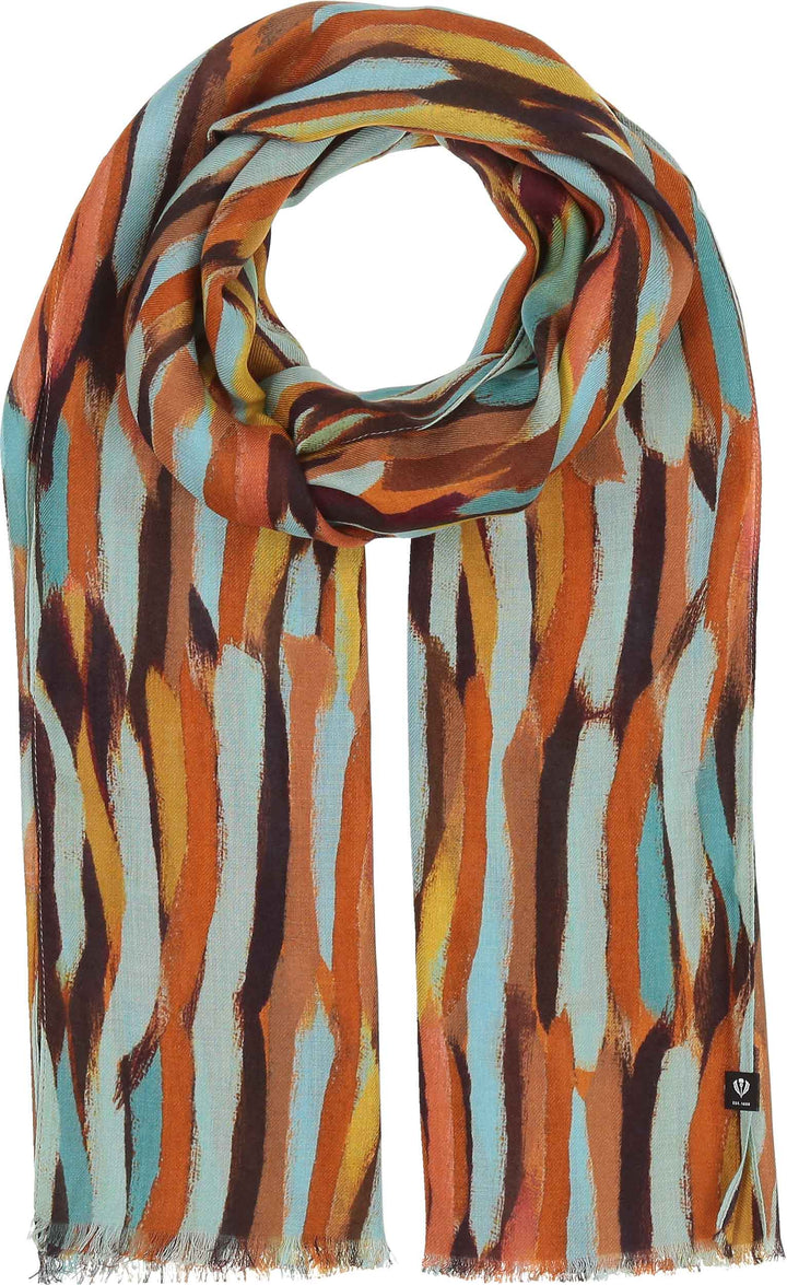Sustainability Edition Painted Lines Scarf