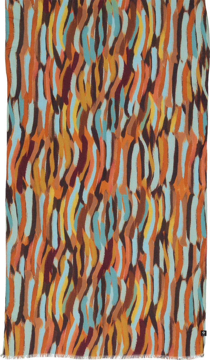 Sustainability Edition Painted Lines Scarf