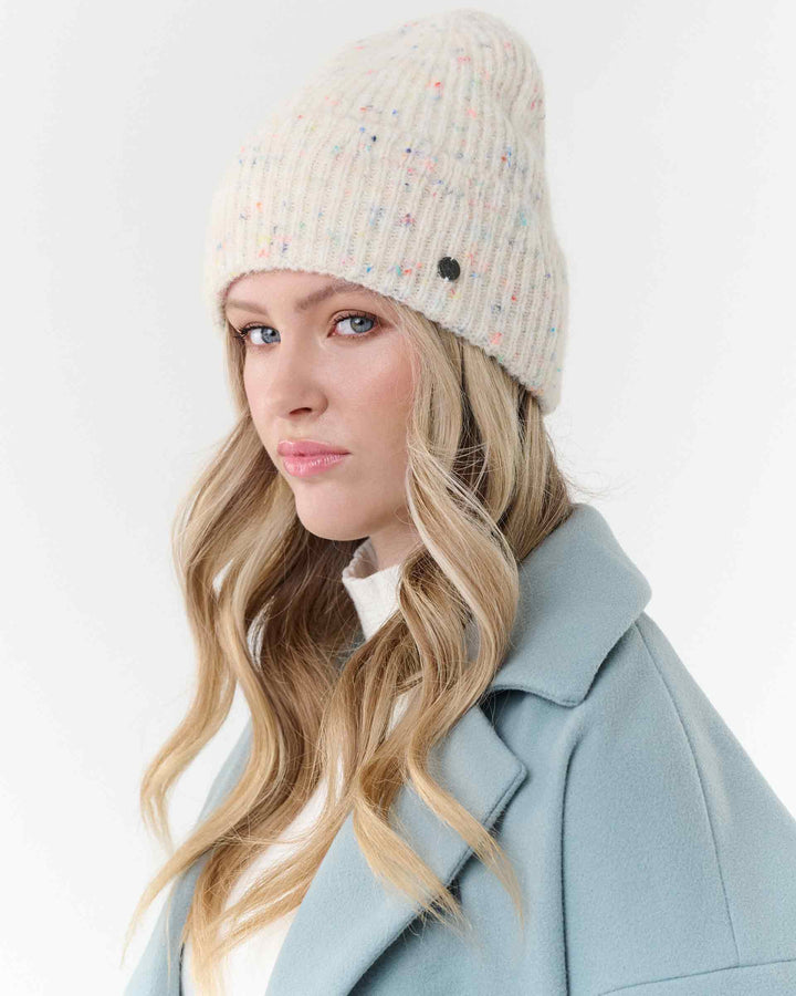 Confetti Wavy Cuff beanie