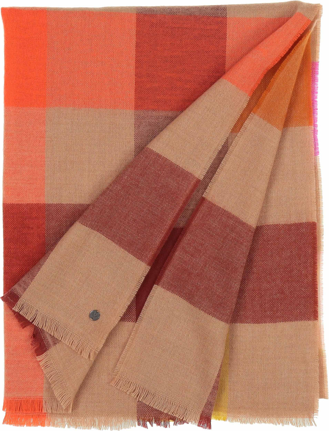 Modern Colorblock Oversize Scarf