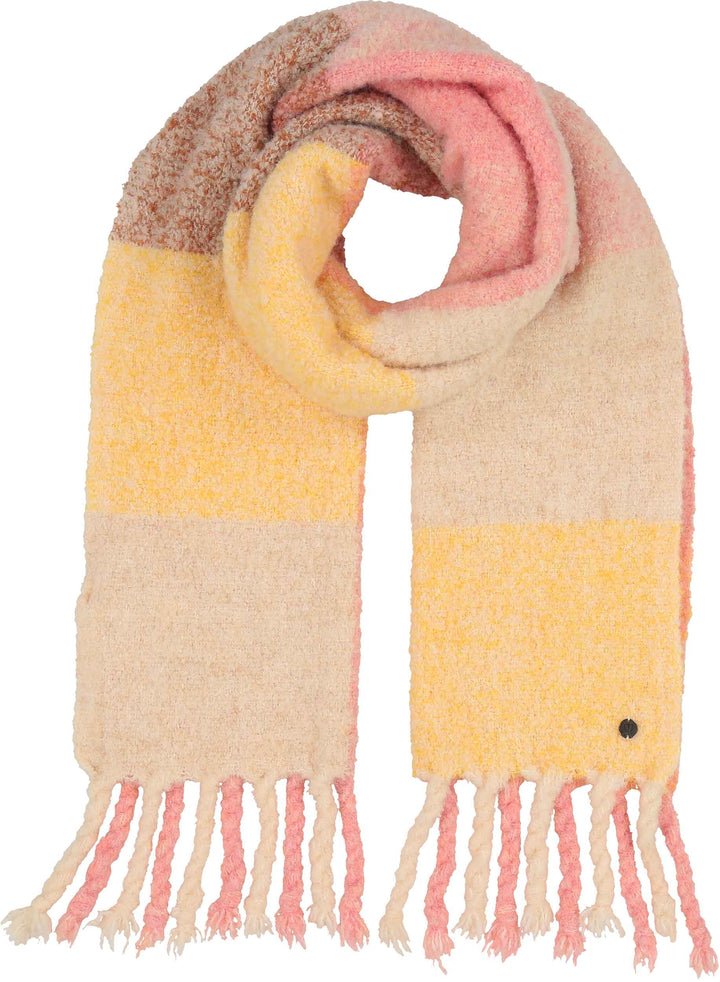 Sustainability Edition Recycled Boucle colorblock Scarf