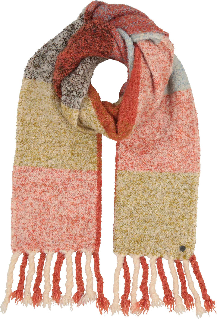 Sustainability Edition Recycled Boucle colorblock Scarf