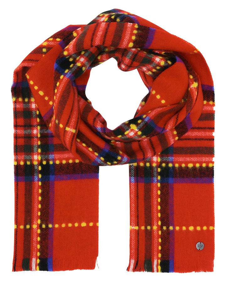Sharp Tartan Blazer Scarf