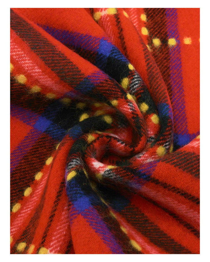 Sharp Tartan Blazer Scarf