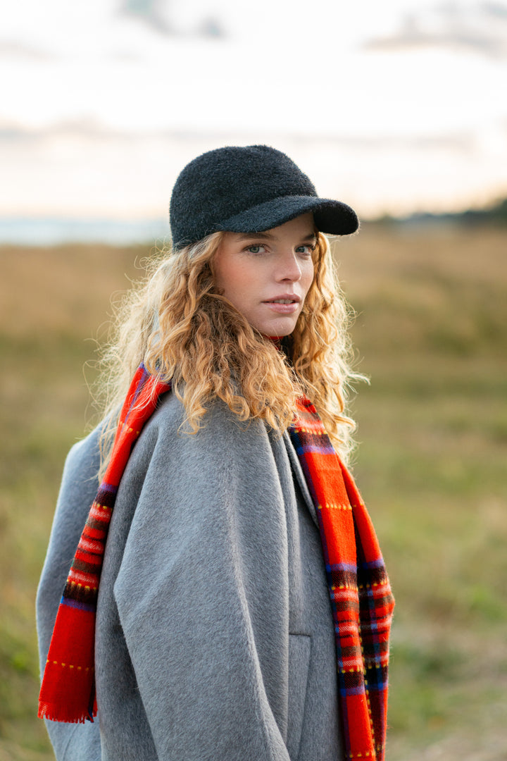 Sharp Tartan Blazer Scarf