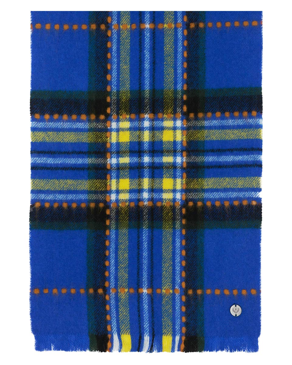 Sharp Tartan Blazer Scarf