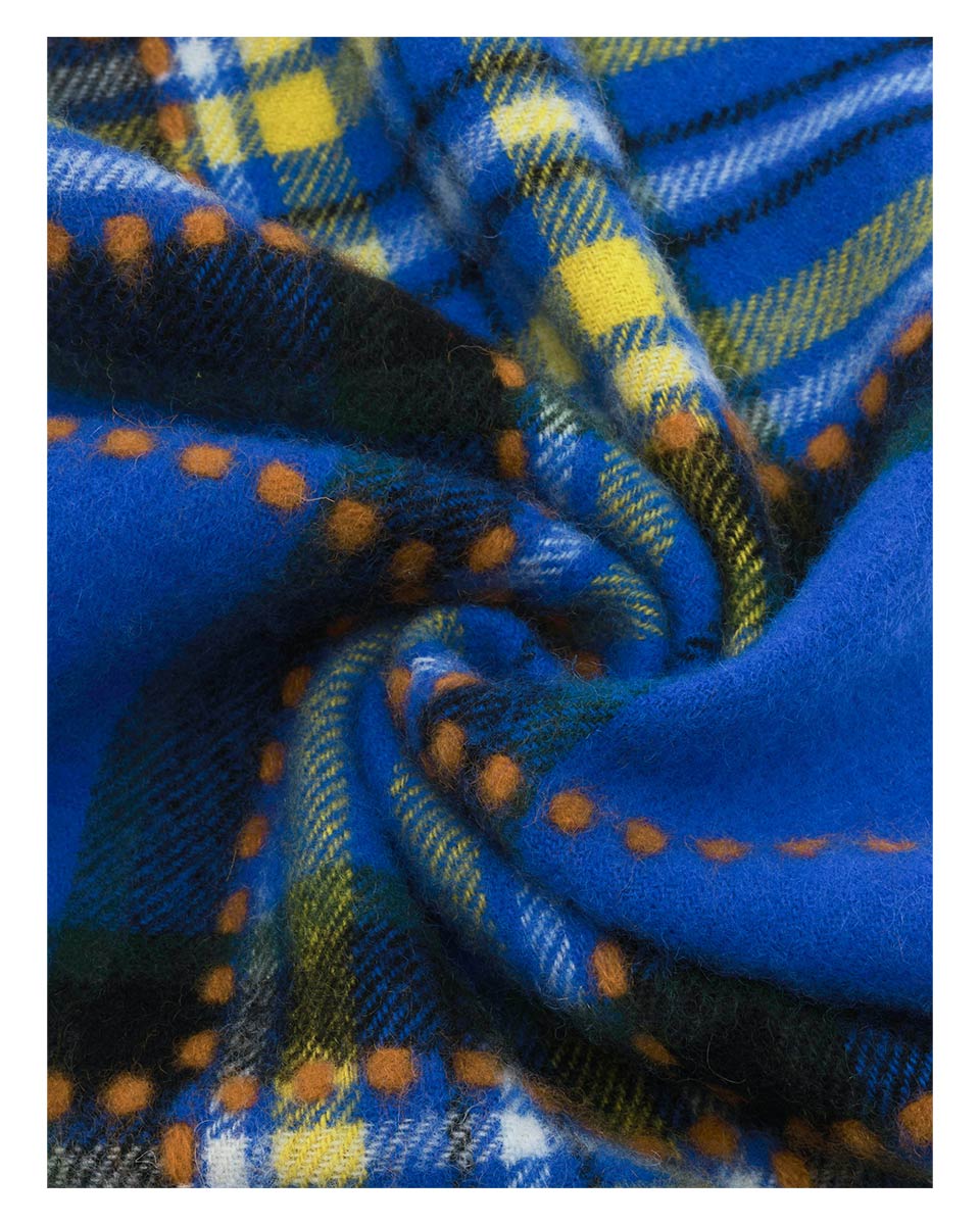 Sharp Tartan Blazer Scarf