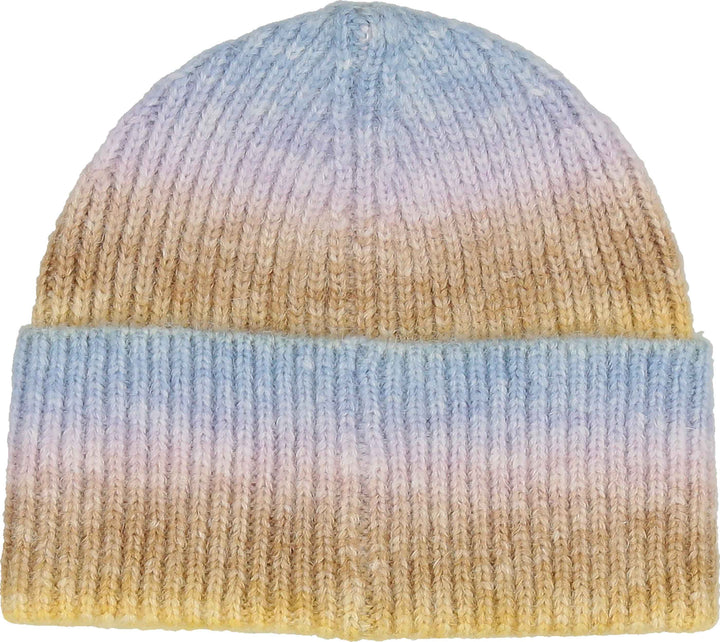 Rainbow Cuff Knit Beanie