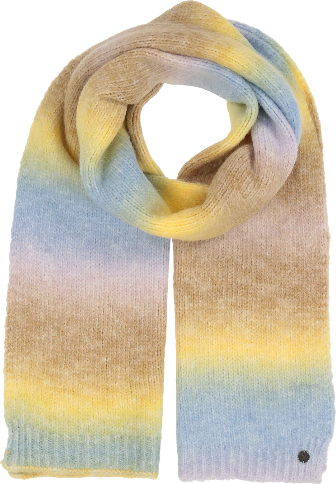 Rainbow Knit Scarf