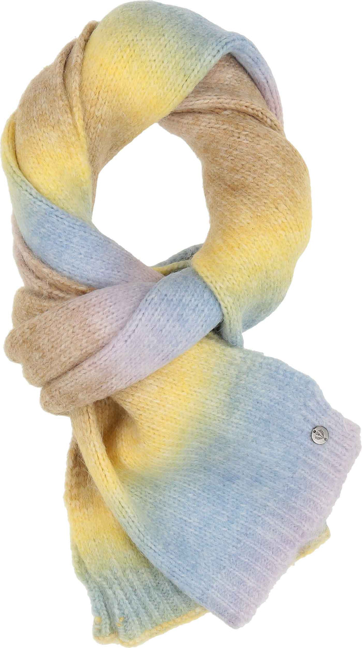 Rainbow Knit Scarf