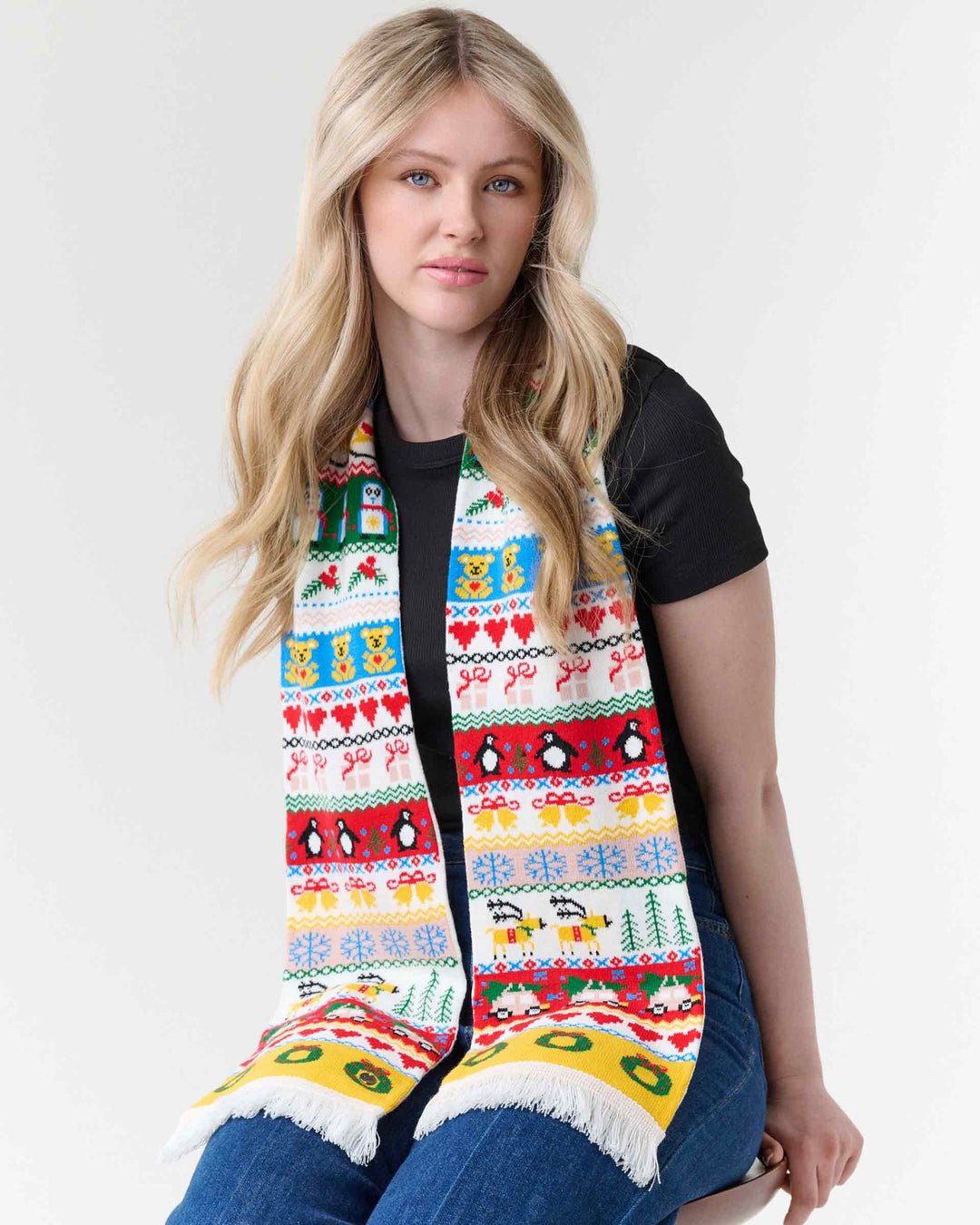 Ugly Christmas Sweater Scarf
