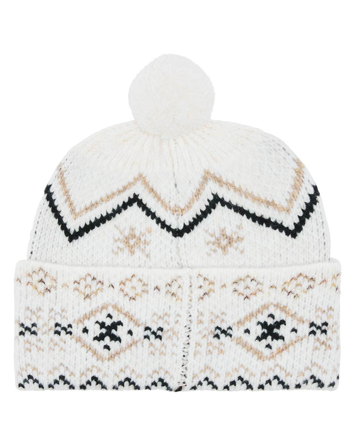 Holiday Shimmer Pom Beanie