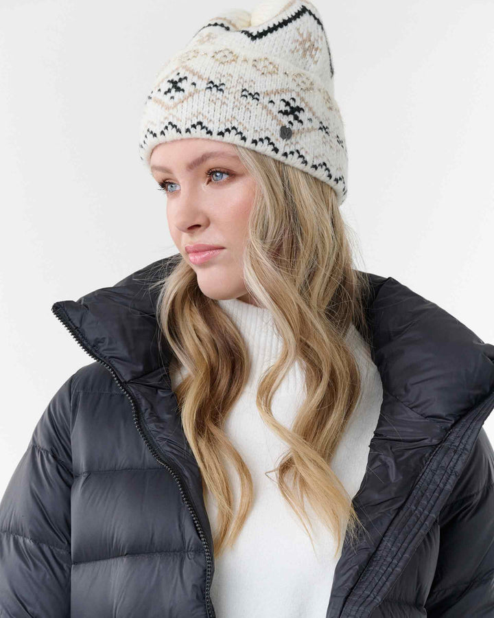 Holiday Shimmer Pom Beanie