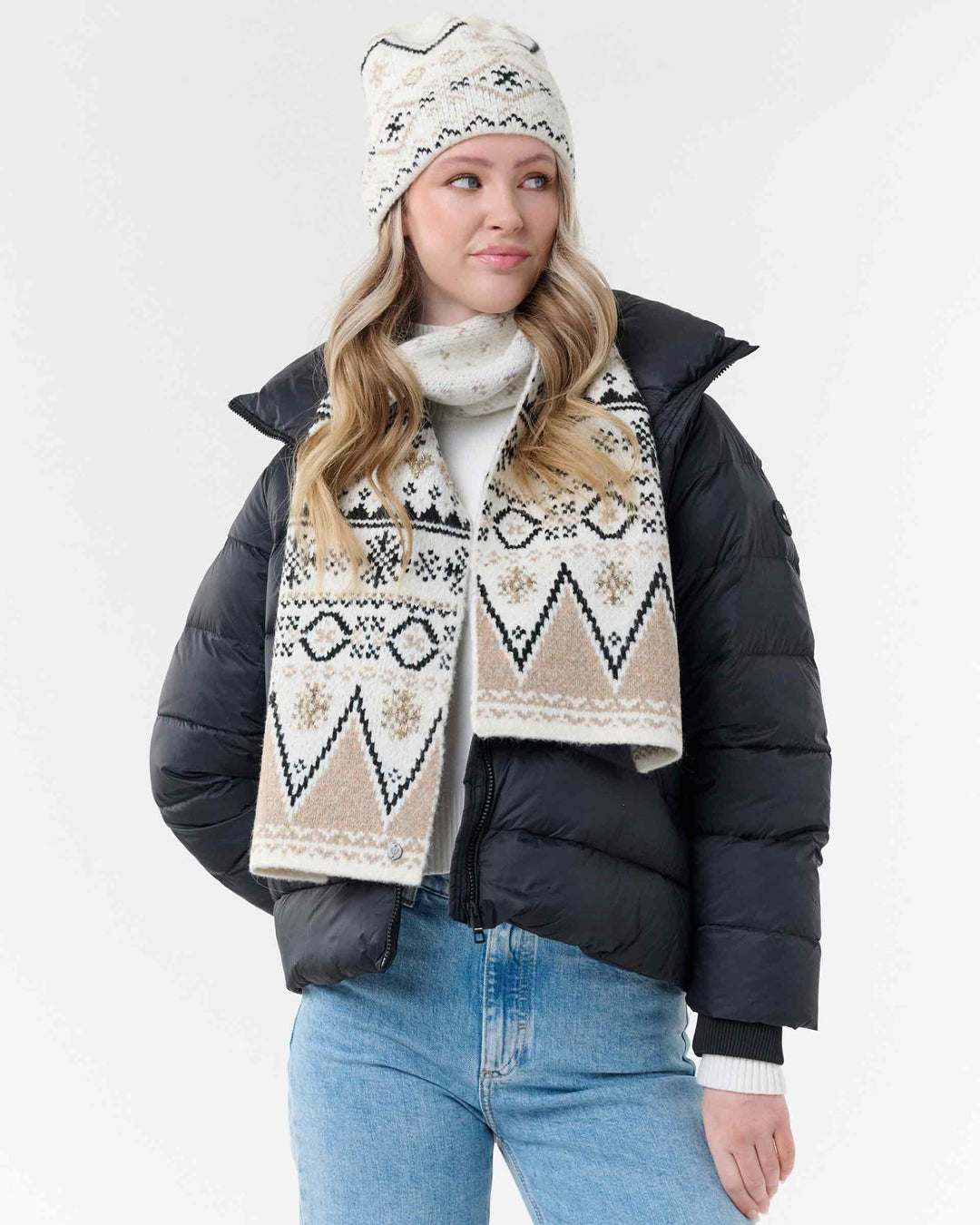 Holiday Shimmer Pom Beanie