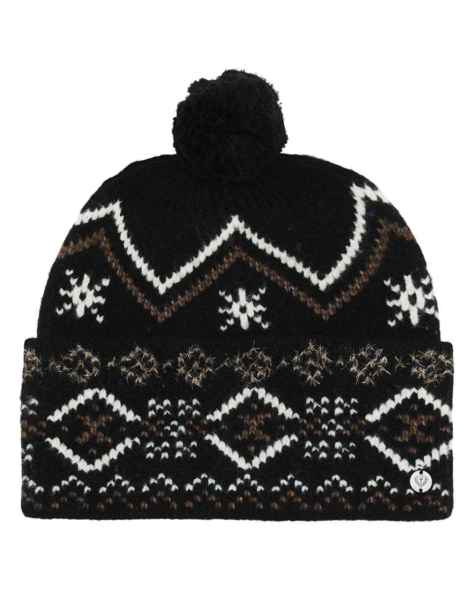 Holiday Shimmer Pom Beanie
