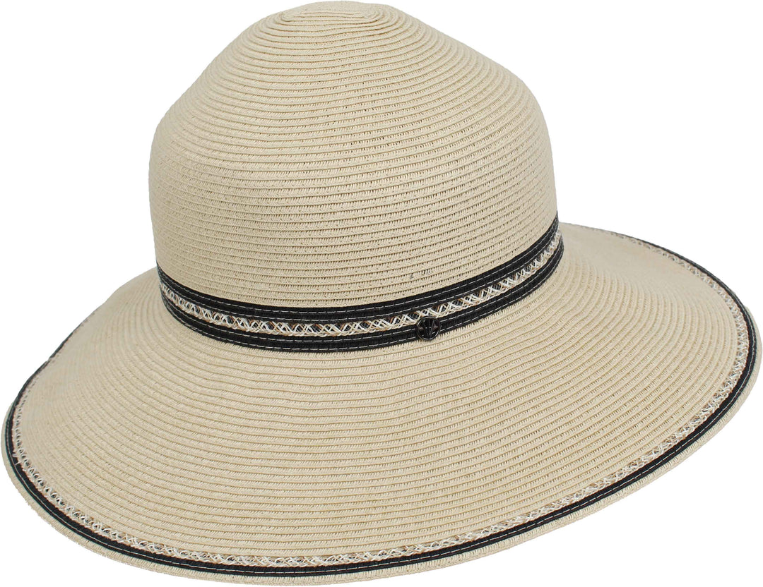 Loevenich Wide Brim Two Tone Sun Hat
