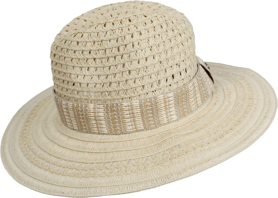 Loevenich Striped Band Large Fedora