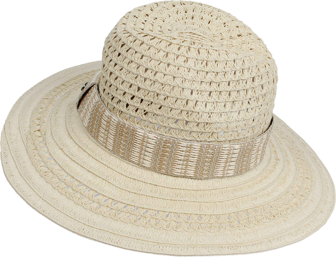 Loevenich Striped Band Large Fedora