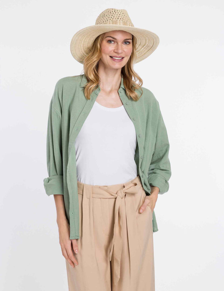 Loevenich Striped Band Large Fedora