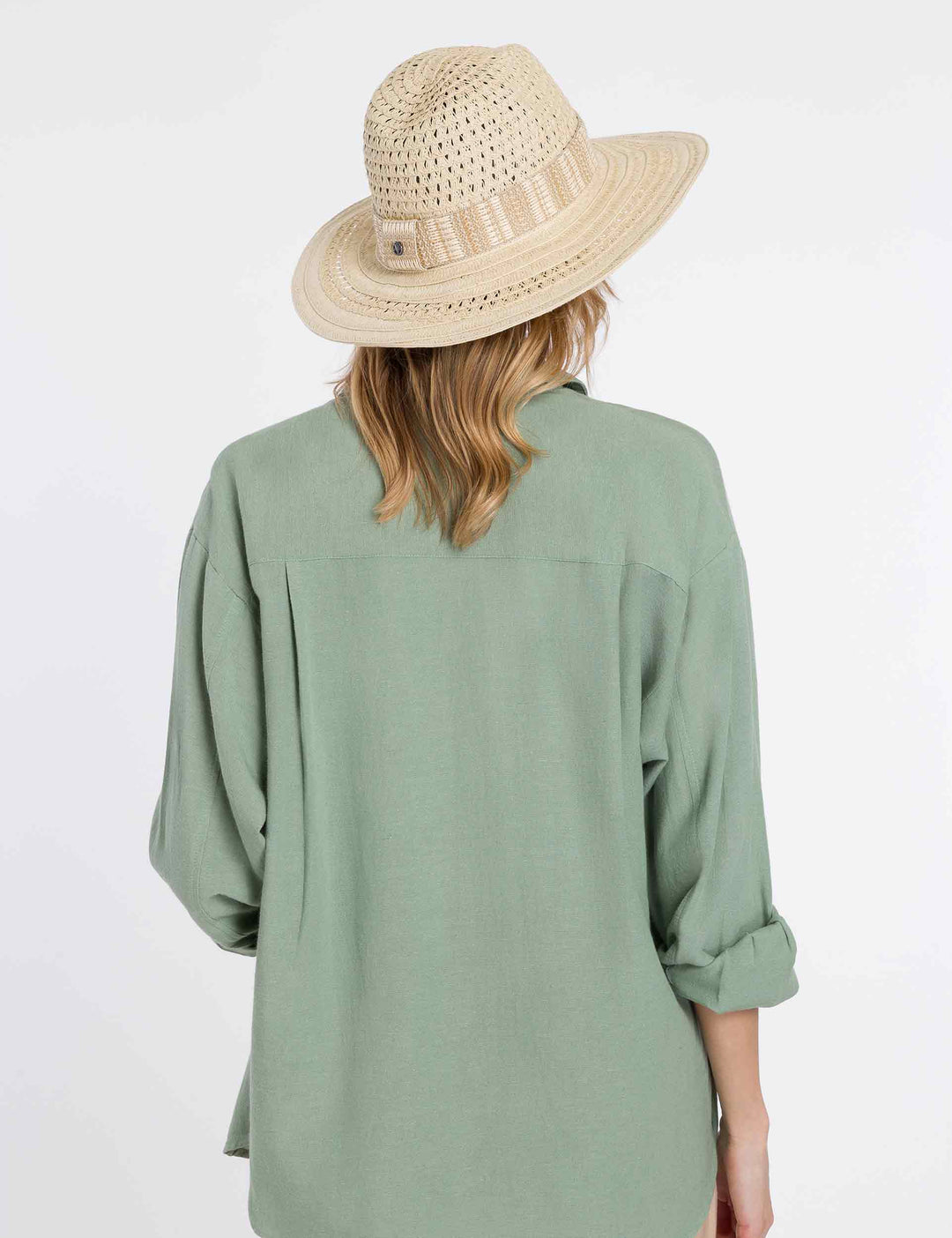 Loevenich Striped Band Large Fedora