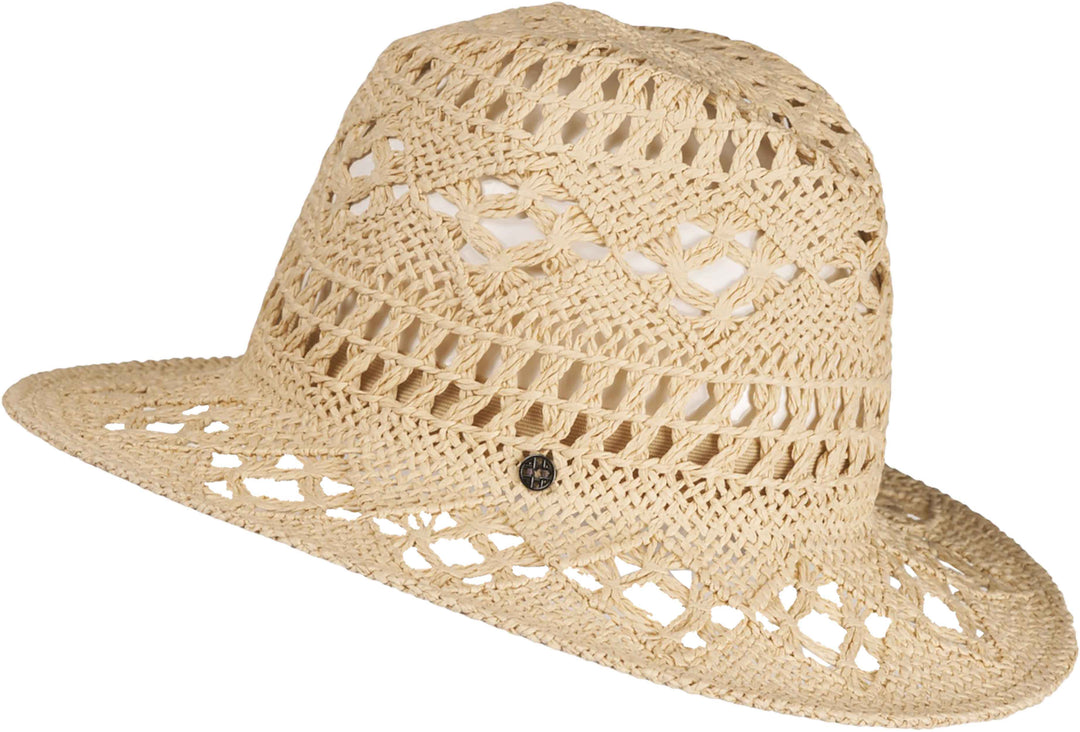 Loevenich Boho Crochet Wide Brim Fedora