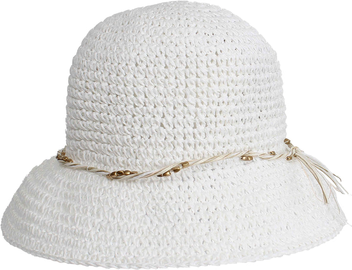 Loevenich Crochet Cloche Twisted Bead Trim