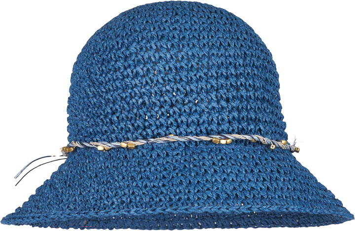 Loevenich Crochet Cloche Twisted Bead Trim