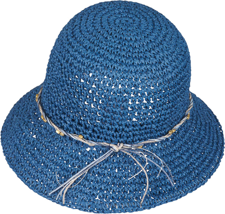Loevenich Crochet Cloche Twisted Bead Trim