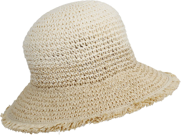 Loevenich Ombre Frayed Edge Cloche
