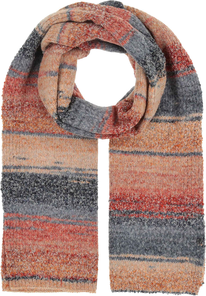 Ombre Knit Stripe Scarf