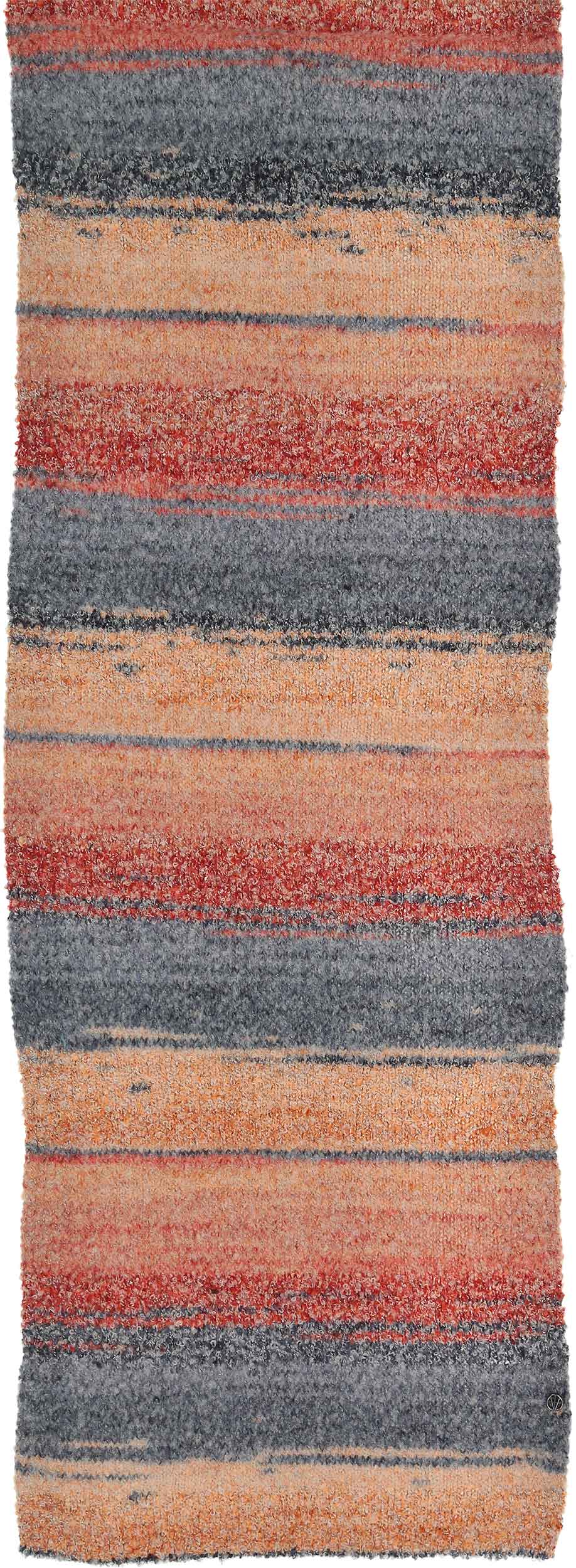 Ombre Knit Stripe Scarf