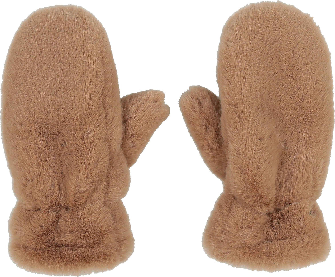 Faux Fur Solid Glitten