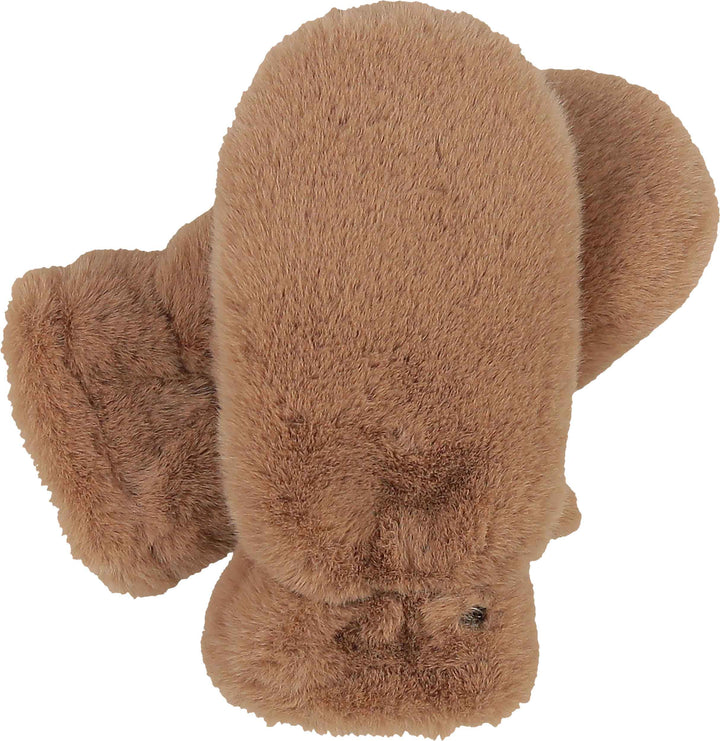 Faux Fur Solid Glitten