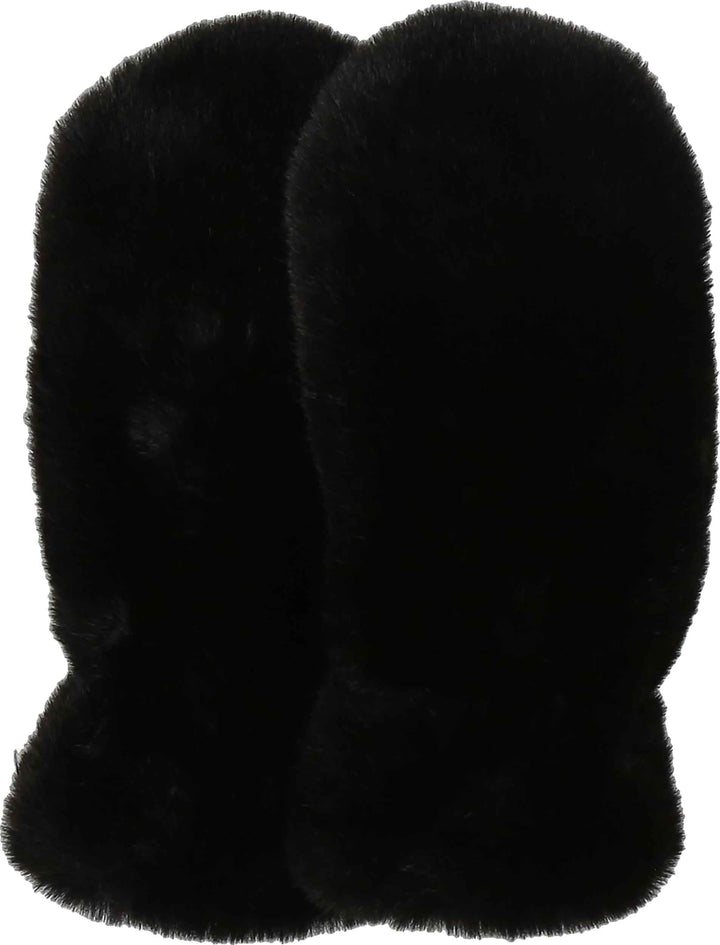 Faux Fur Solid Glitten
