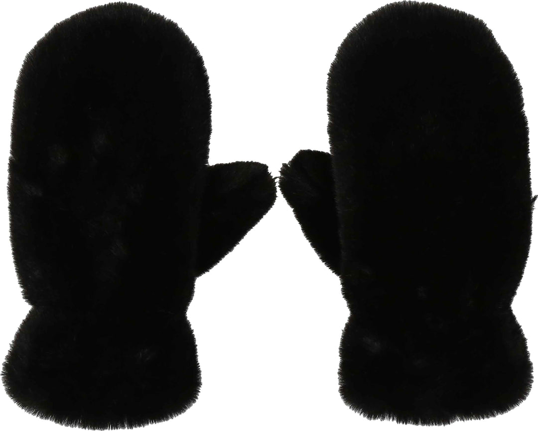 Faux Fur Solid Glitten