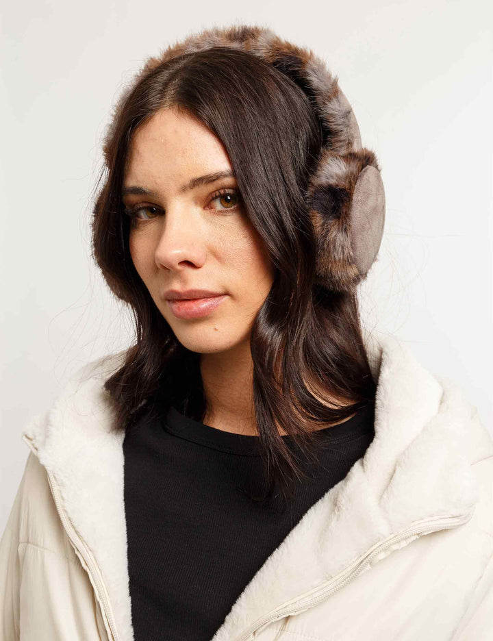 Faux Fur Leo Earmuffs