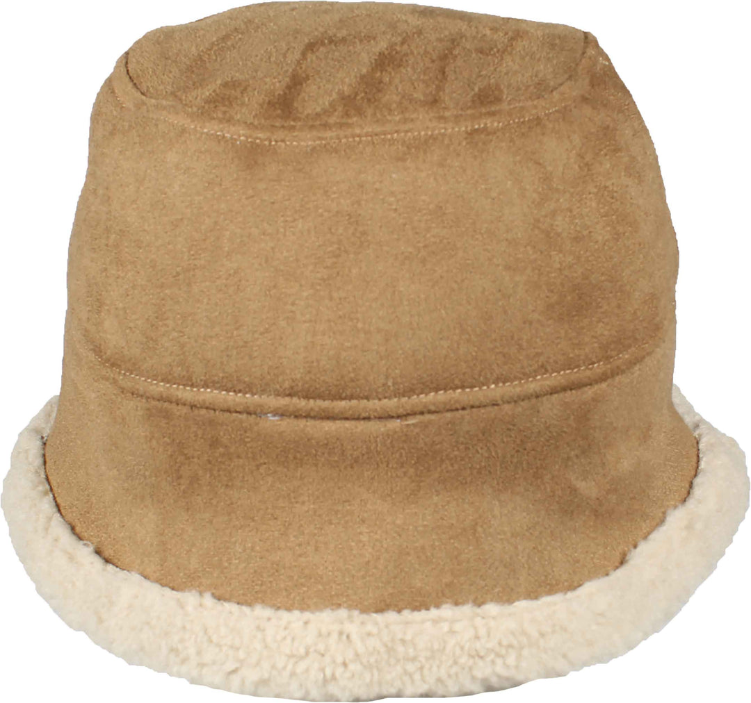 Sherpa Faux Suede Bucket Hat