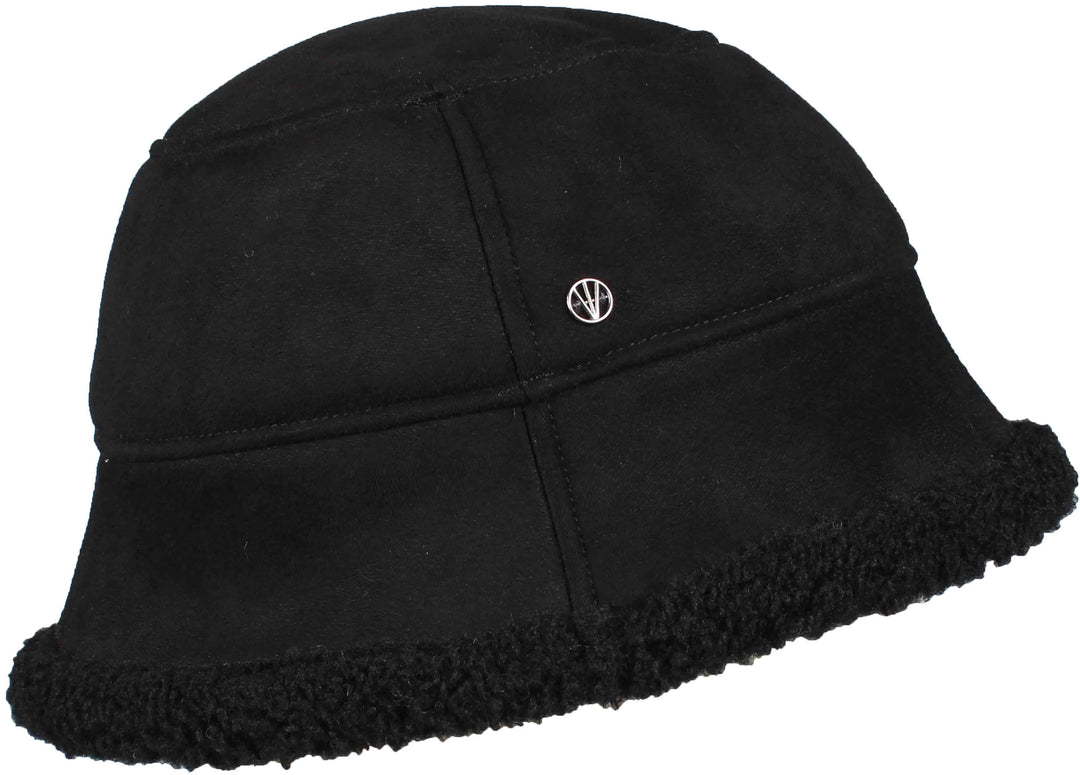 Sherpa Faux Suede Bucket Hat